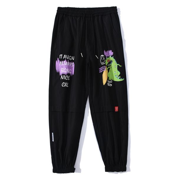 hip hop pants sweatpants streetwear elastic waist track pants casual jogger men trousers, Black
hip hop pants sweatpants streetwear elastic waist track pants casual jogger men trousers, Black