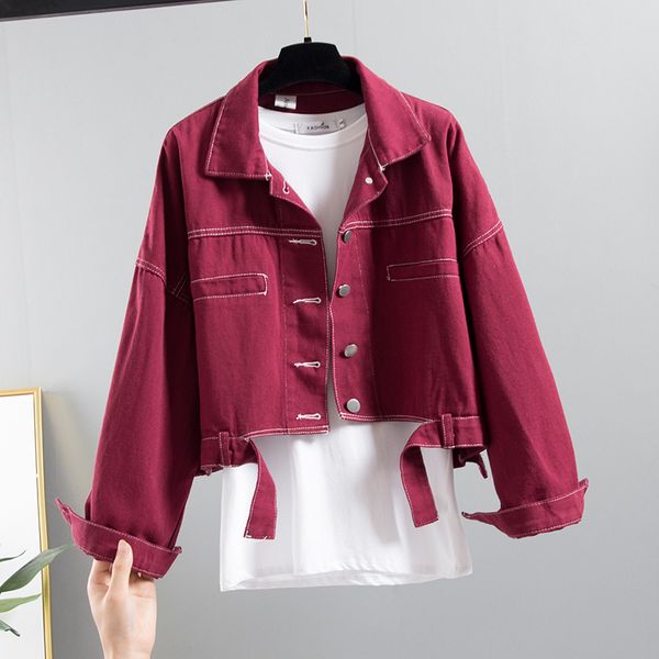 fashion women jeans jacket spring autumn new women yellow denim jacket coat big size loose short long sleeve jeans outwear femal, Black;brown
fashion women jeans jacket spring autumn new women yellow denim jacket coat big size loose short long sleeve jeans outwear femal, Black;brown