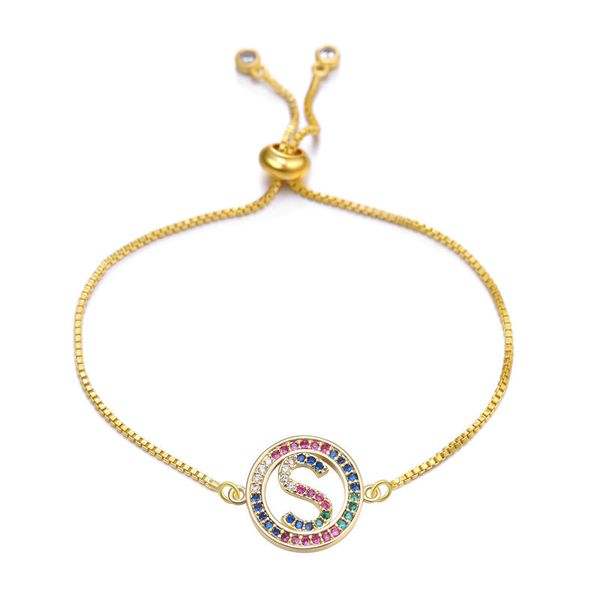 tiny trendy cubic zirconia gold inital letter adjustable bracelet quality crystal paved 26 alphabet bracelets for women jewelry, Golden;silver
tiny trendy cubic zirconia gold inital letter adjustable bracelet quality crystal paved 26 alphabet bracelets for women jewelry, Golden;silver