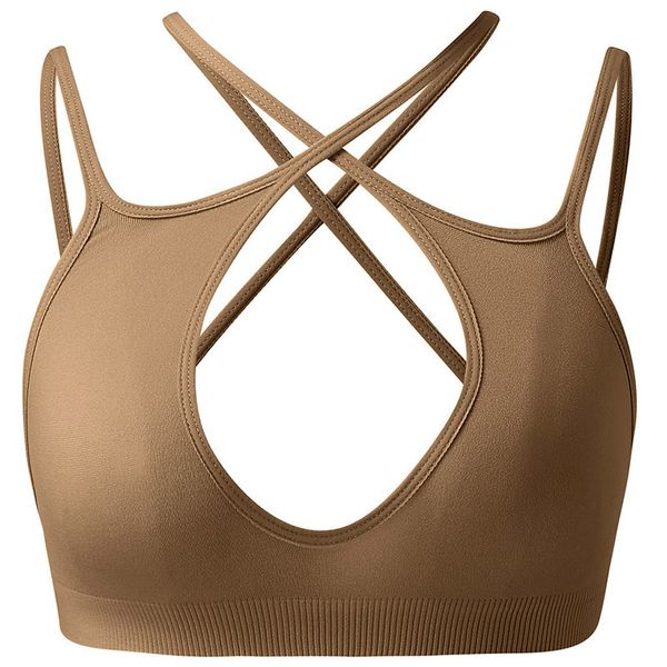 women cross beauty back sports bra mashup solid underwear intimate high elastic versatility sport bra, White;black
women cross beauty back sports bra mashup solid underwear intimate high elastic versatility sport bra, White;black