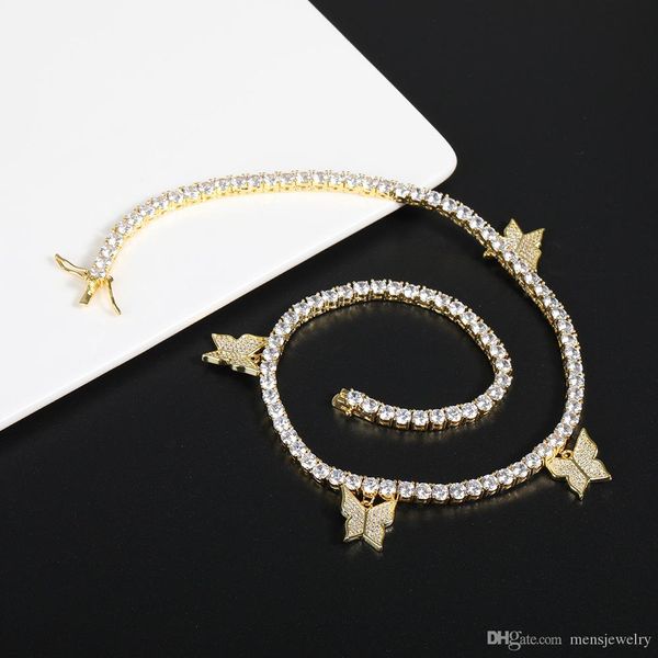 diamond tennis chain butterfly necklace 5mm iced out pendant luxury designer hip hop bling chains jewelry men cubic zirconia rapper hiphop, Black
diamond tennis chain butterfly necklace 5mm iced out pendant luxury designer hip hop bling chains jewelry men cubic zirconia rapper hiphop, Black