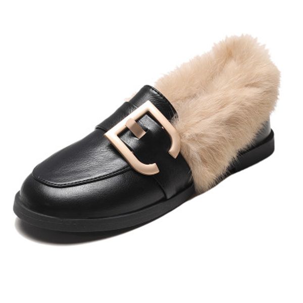 2020 autumn and winter new single shoes shallow mouth fashion square head belt buckle large size female flat shoes, Black
2020 autumn and winter new single shoes shallow mouth fashion square head belt buckle large size female flat shoes, Black