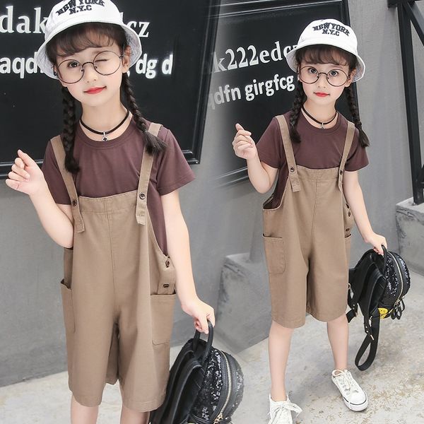 2020 summer children's suspender vest vest girls' short-sleeved casual suit fashionable two-piece suit korean style girls' cl
2020 summer children's suspender vest vest girls' short-sleeved casual suit fashionable two-piece suit korean style girls' cl