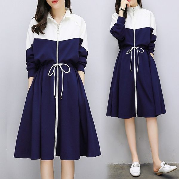 rpytk 2020 new women's spring clothing mid-length sports casual dress women's loose 2020 long-sleeved new long sleeve large size s, Black;gray
rpytk 2020 new women's spring clothing mid-length sports casual dress women's loose 2020 long-sleeved new long sleeve large size s, Black;gray