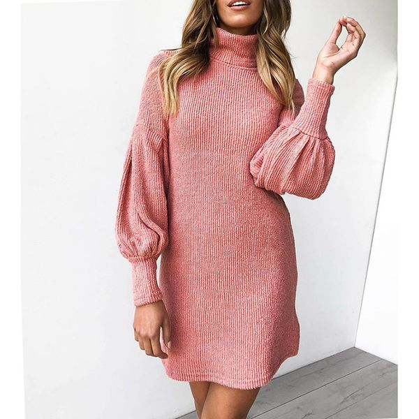 autumn winter turtleneck lantern sleeve knitted dress women casual o neck slim wrap hip mini dress female vestidos streetwear, Black;gray
autumn winter turtleneck lantern sleeve knitted dress women casual o neck slim wrap hip mini dress female vestidos streetwear, Black;gray