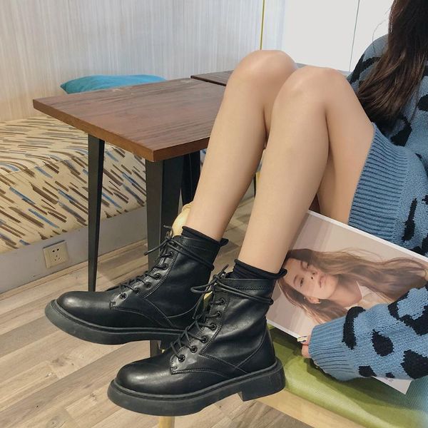 boots female handsome motorcycle boots casual wild snow autumn and winter short for women ankle, Black
boots female handsome motorcycle boots casual wild snow autumn and winter short for women ankle, Black