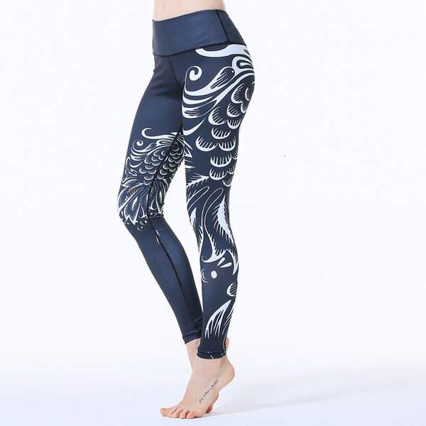 black printed trousers women hollow net yarn splicing yoga pants for running sport t quick-drying, White;red
black printed trousers women hollow net yarn splicing yoga pants for running sport t quick-drying, White;red