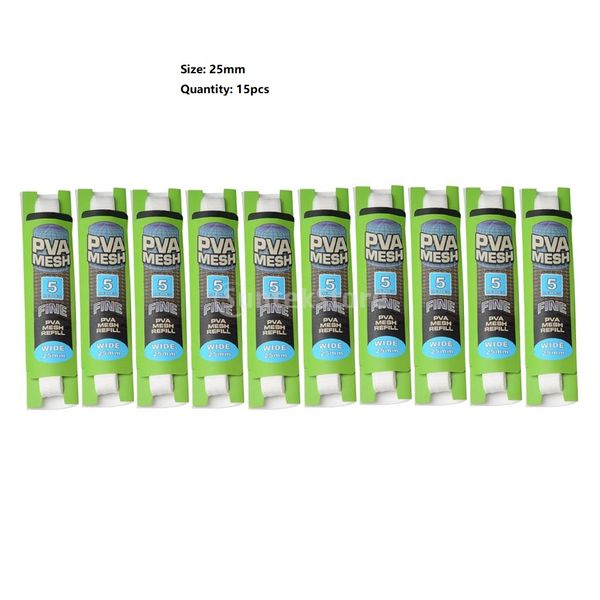 15/20 piece water-soluble fishing bait net accs mesh bag for solid baits
15/20 piece water-soluble fishing bait net accs mesh bag for solid baits