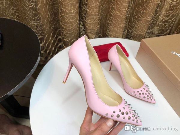 designer fashion luxury red bottom studded spikes women rivets high heels bridal shoes brand party flats nail casual shoes, Black
designer fashion luxury red bottom studded spikes women rivets high heels bridal shoes brand party flats nail casual shoes, Black