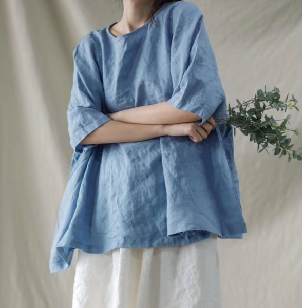women's blouses & shirts women summer plus size solid color blouse ladies vintage oversized shirt female 2021 loose cotton linen, White
women's blouses & shirts women summer plus size solid color blouse ladies vintage oversized shirt female 2021 loose cotton linen, White