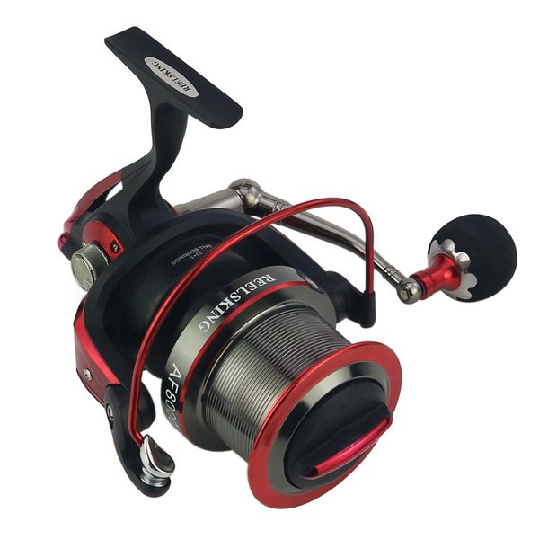 spincasting sea fishing spinning reel 8000 metal spool 13+1bb 4.1 : 1 big saltwater catfish fishing reel long distant wheel
spincasting sea fishing spinning reel 8000 metal spool 13+1bb 4.1 : 1 big saltwater catfish fishing reel long distant wheel