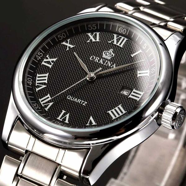 new watches men fashion watch roman numeral quartz business wrist watches stainless steel clock metal bracelet for men, Slivery;brown
new watches men fashion watch roman numeral quartz business wrist watches stainless steel clock metal bracelet for men, Slivery;brown