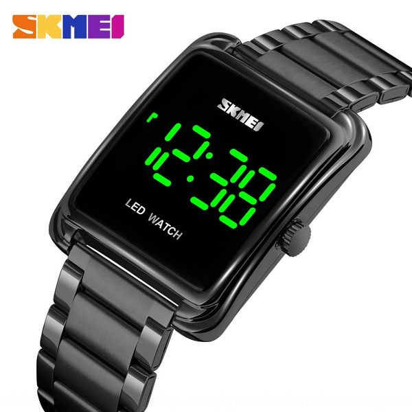 jsdxx skmei korean led square electronic waterproof steel men's skmei electron electron fashion korean fashion led square electronic wa, Blue
jsdxx skmei korean led square electronic waterproof steel men's skmei electron electron fashion korean fashion led square electronic wa, Blue