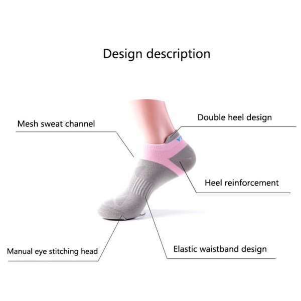 women socks round head cotton non-slip breathable sports fitness socks ventilation pilates ballet dance sock, Black
women socks round head cotton non-slip breathable sports fitness socks ventilation pilates ballet dance sock, Black