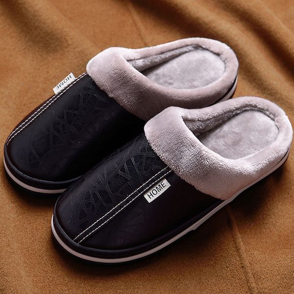 men's slippers winter plus size 49-50 soft antiskid keep warm home shoes for male soft indoor men slippers fashion short plush, Black
men's slippers winter plus size 49-50 soft antiskid keep warm home shoes for male soft indoor men slippers fashion short plush, Black