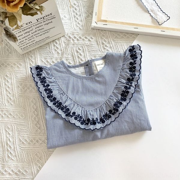 virgilkids2020 new blue stripe blouse virgilkids2020 new girl embroidered shirt shirt girl blue stripe embroidered blouse, White;black
virgilkids2020 new blue stripe blouse virgilkids2020 new girl embroidered shirt shirt girl blue stripe embroidered blouse, White;black