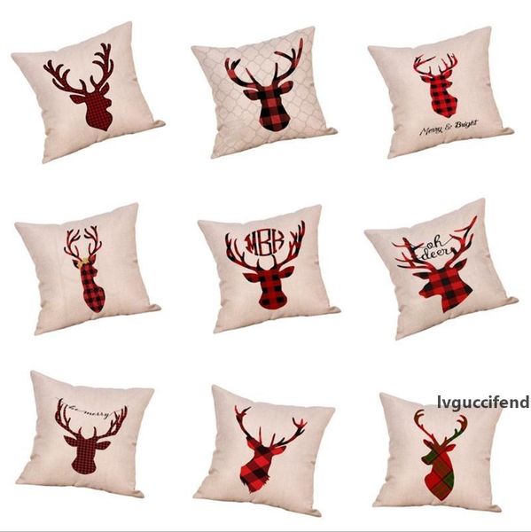 plaid pillow covers christmas deer printed cushions covers simple square decorative pillowcase sofa home decor 9 designs yw1483
plaid pillow covers christmas deer printed cushions covers simple square decorative pillowcase sofa home decor 9 designs yw1483