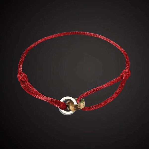 new designer jewelry stainless steel bracelet luxury stainless steel two round bracelet different color rope style hand make fashion, Black
new designer jewelry stainless steel bracelet luxury stainless steel two round bracelet different color rope style hand make fashion, Black
