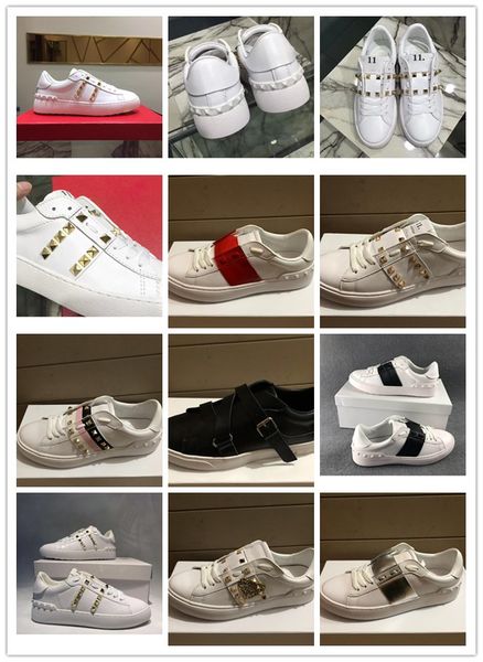 2020 woman or man rivets flats shoes weaving leather patchwork trendy casual shoes studded sports sneakers, Black
2020 woman or man rivets flats shoes weaving leather patchwork trendy casual shoes studded sports sneakers, Black