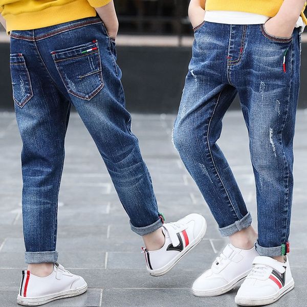 mqntk clothing boys' jeans spring and autumn casual pants boys' thin pants 2019 chinos children's jeans children's wear, Blue
mqntk clothing boys' jeans spring and autumn casual pants boys' thin pants 2019 chinos children's jeans children's wear, Blue