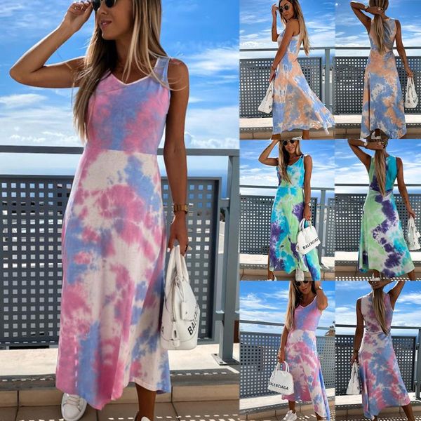 casual dresses dress woman summer women fashion clothes tie dye floral maxi, Black;gray
casual dresses dress woman summer women fashion clothes tie dye floral maxi, Black;gray