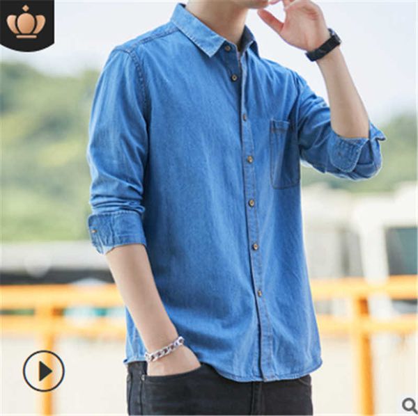 men's autumn new 2020 cotton japanese denim men's shirt pure cotton slim casual shirt men's, White;black
men's autumn new 2020 cotton japanese denim men's shirt pure cotton slim casual shirt men's, White;black