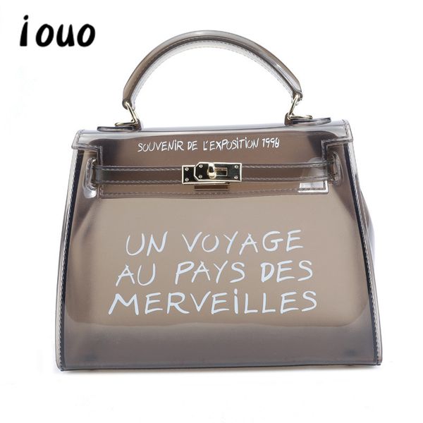 iouo genuine female bag shoulder bag transparent woman 2020 new wild fashion jelly simple messenger portable ladies handbag
iouo genuine female bag shoulder bag transparent woman 2020 new wild fashion jelly simple messenger portable ladies handbag