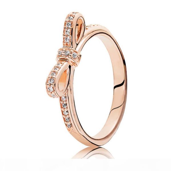 925 sterling silver sparkling bow ring set original box for grain women wedding cz diamond bowknot 18k rose gold ring w156
925 sterling silver sparkling bow ring set original box for grain women wedding cz diamond bowknot 18k rose gold ring w156