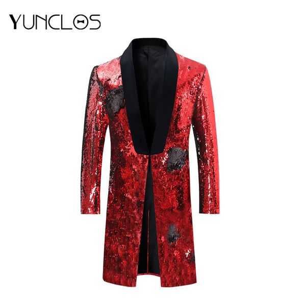 yunclos red black sequin banquet tuxedos men long costume homme no buckle no pocket men long jackets party jacket 4xl, White;black
yunclos red black sequin banquet tuxedos men long costume homme no buckle no pocket men long jackets party jacket 4xl, White;black