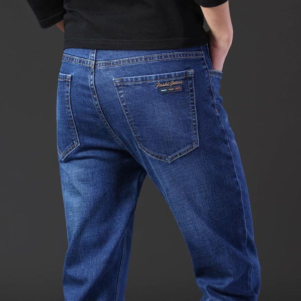 classic style men regular fit blue jeans new autumn 2020 business fashion cotton stretch denim pants male brand trousers
classic style men regular fit blue jeans new autumn 2020 business fashion cotton stretch denim pants male brand trousers