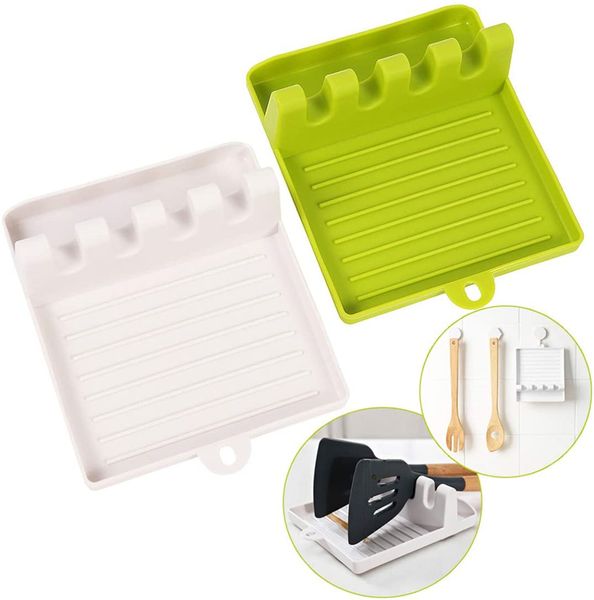 cooking tools kitchen silicone/pp spoon rest utensil spatula holder heat resistant storage shelves 2 colors
cooking tools kitchen silicone/pp spoon rest utensil spatula holder heat resistant storage shelves 2 colors