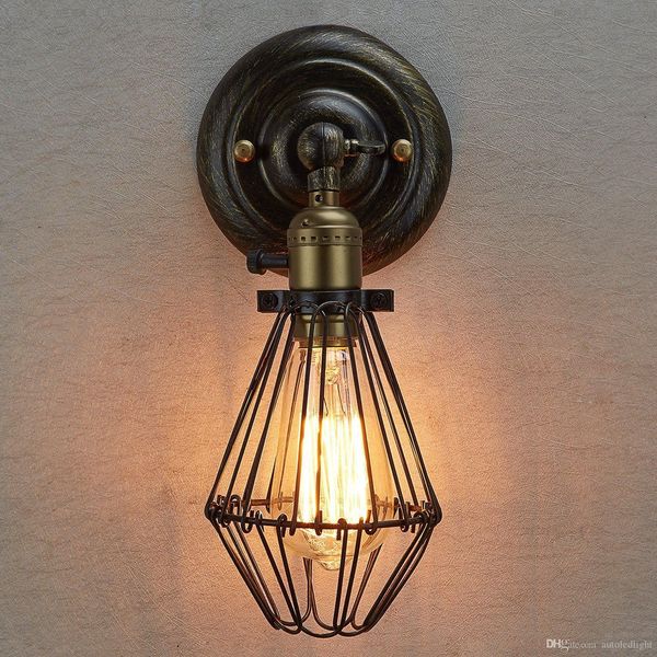 edison vintage wall light chandeliers rustic wire cage hanging wall light industrial cage light bedroom corridor wall lamps
edison vintage wall light chandeliers rustic wire cage hanging wall light industrial cage light bedroom corridor wall lamps