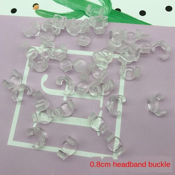 0.8cm fully transparent wide hoop buckle diy hair band accessory hair band diy children's head hoop connection accessory buckle 8mm, Silver
0.8cm fully transparent wide hoop buckle diy hair band accessory hair band diy children's head hoop connection accessory buckle 8mm, Silver