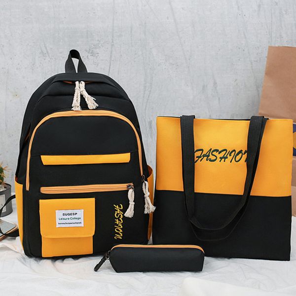 3 piece set high school bags for teenage girls casual canvas travel backpack women bookbags student knapsack big rucksack
3 piece set high school bags for teenage girls casual canvas travel backpack women bookbags student knapsack big rucksack