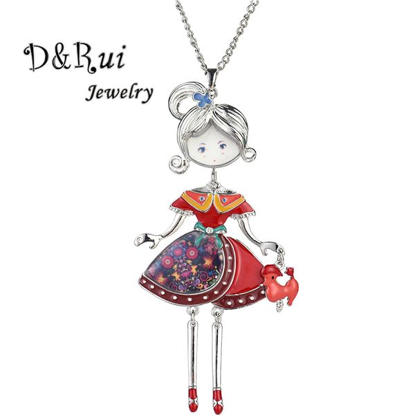 sweet girl shape pendant fashion new friends long chain bohemia woman doll necklaces accessories alloy necklace birthday gifts, Silver
sweet girl shape pendant fashion new friends long chain bohemia woman doll necklaces accessories alloy necklace birthday gifts, Silver
