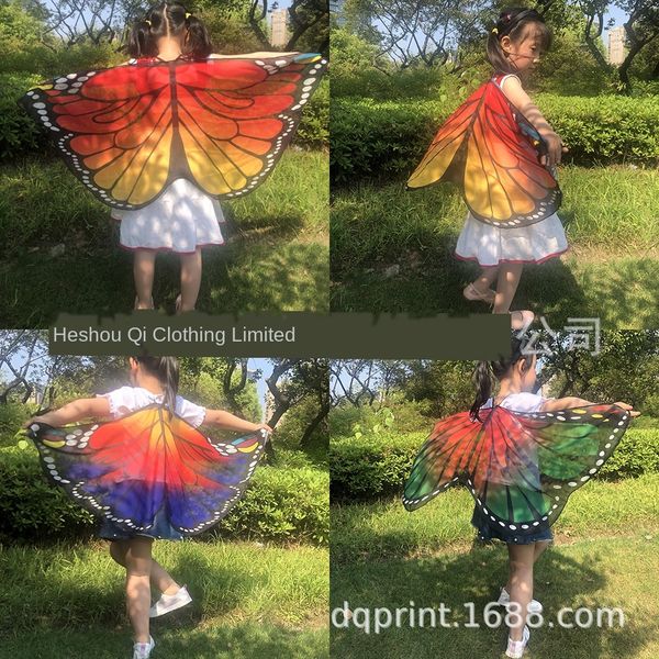 cloak children's little decoration children's scarf shawl dress scarf butterfly cloak butterfly up, Blue;gray
cloak children's little decoration children's scarf shawl dress scarf butterfly cloak butterfly up, Blue;gray