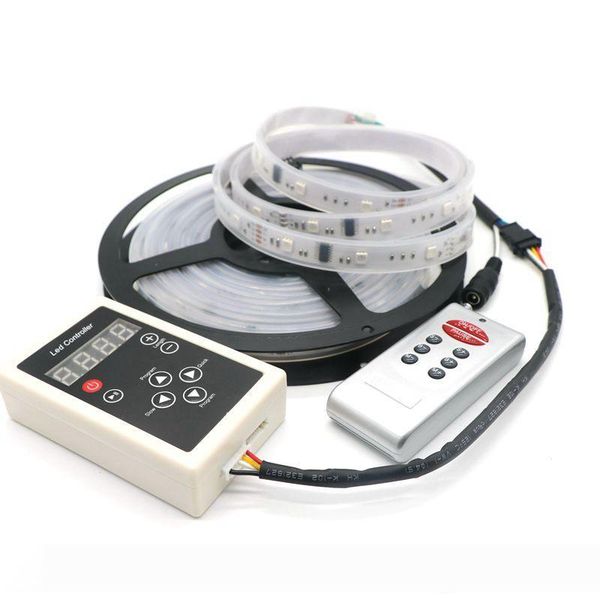 edison2011 magic led strip dream color 6803 ic 5050 rgb dc12v light 150 leds 5m waterproof 133 colors with controller + 5a power suply
edison2011 magic led strip dream color 6803 ic 5050 rgb dc12v light 150 leds 5m waterproof 133 colors with controller + 5a power suply