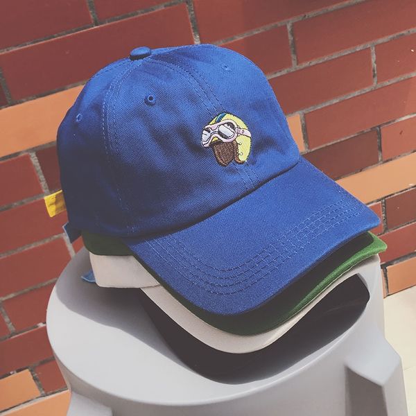 korean student hat male summer couple korean all-match cartoon embroidery pilot female ins baseball embroidered baseball cap cap, Blue;gray
korean student hat male summer couple korean all-match cartoon embroidery pilot female ins baseball embroidered baseball cap cap, Blue;gray