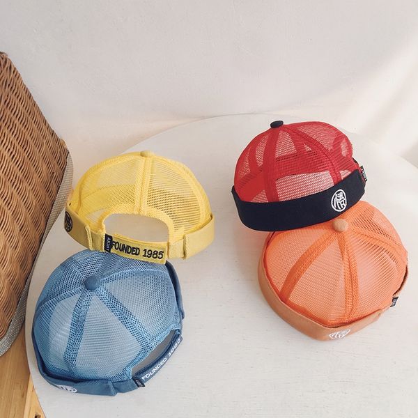 bn6jy 2020 children's summer new net landlord boys' and girls' cute words embroidery embroidered melon leather hat cool breat, Yellow
bn6jy 2020 children's summer new net landlord boys' and girls' cute words embroidery embroidered melon leather hat cool breat, Yellow