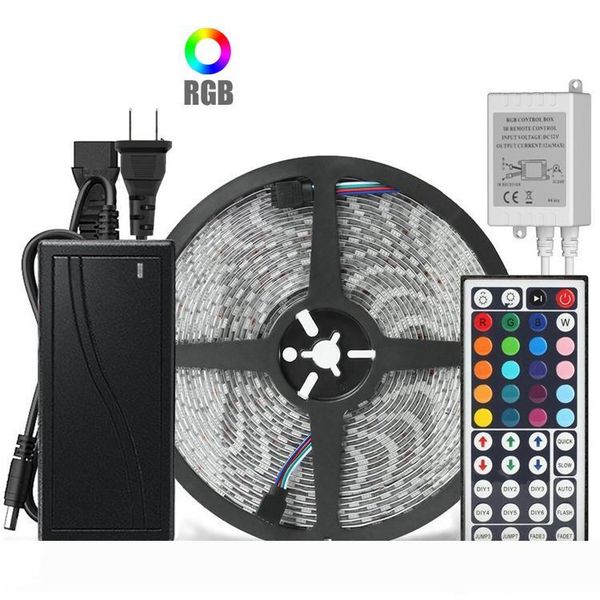 10m 5m flexible rgb led light strip 5050 smd 5m 300 leds 10m 600 leds with 44key ir remote controller
10m 5m flexible rgb led light strip 5050 smd 5m 300 leds 10m 600 leds with 44key ir remote controller