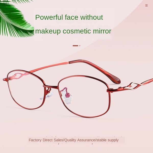 myopia women's full frame two-color myopia electroplated glasses fashion glasses frame women 1205, Silver
myopia women's full frame two-color myopia electroplated glasses fashion glasses frame women 1205, Silver