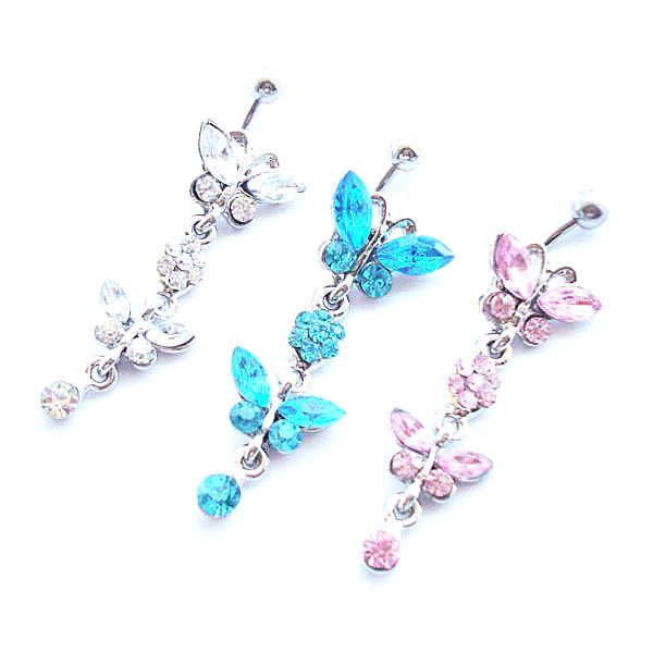 d0090-3 ( 2 colors ) nice style bowknot navel belly ring 20 pcs mix color stone drop shipping factory price, Silver
d0090-3 ( 2 colors ) nice style bowknot navel belly ring 20 pcs mix color stone drop shipping factory price, Silver