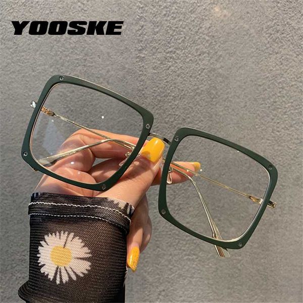 yooske computer eyeglasses women anti blue light glasses oversized myopia frames vintage metal optical frame, White;black
yooske computer eyeglasses women anti blue light glasses oversized myopia frames vintage metal optical frame, White;black