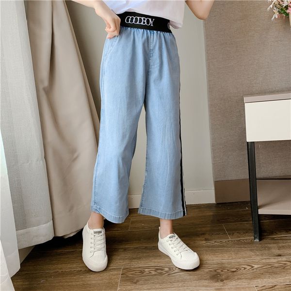 2020 2020 wide leg pants wide leg pants, Blue