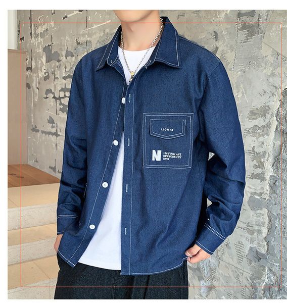 mens designer letter print jacket fashion lapel neck mens casual coats single breasted cowboy long sleeved, Black;brown
mens designer letter print jacket fashion lapel neck mens casual coats single breasted cowboy long sleeved, Black;brown