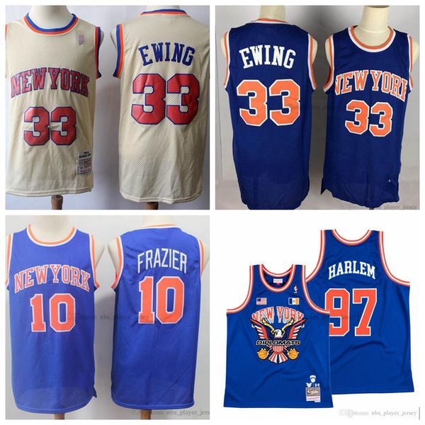 men youth new york knicks 97 harlem 33 ewing 10 frazier city player jersey, Black;red
men youth new york knicks 97 harlem 33 ewing 10 frazier city player jersey, Black;red
