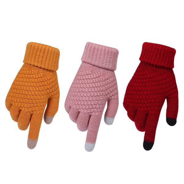 women' cashmere wool knitted gloves winter warm thick touch screen gloves solid mittens for mobile phone tablet pad, Blue;gray
women' cashmere wool knitted gloves winter warm thick touch screen gloves solid mittens for mobile phone tablet pad, Blue;gray
