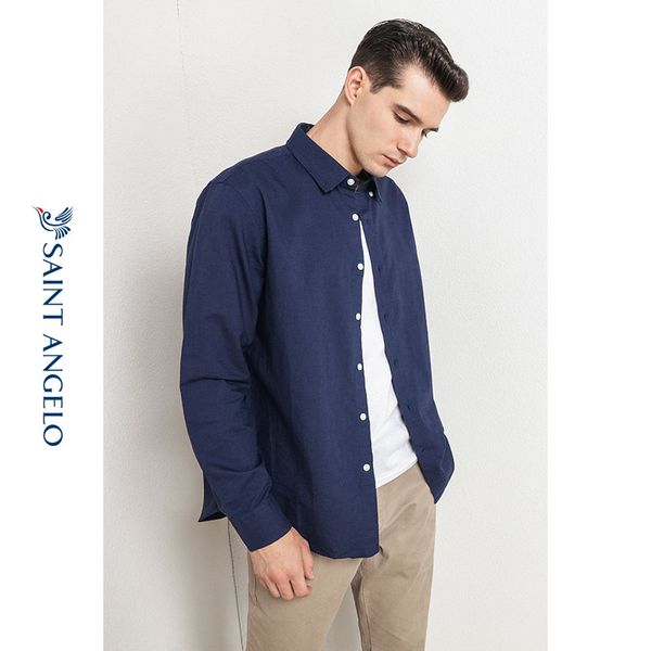 happy bird autumn new men's business leisure long sleeve shirt pointed collar collar cotton slim fashion shirt, White;black
happy bird autumn new men's business leisure long sleeve shirt pointed collar collar cotton slim fashion shirt, White;black