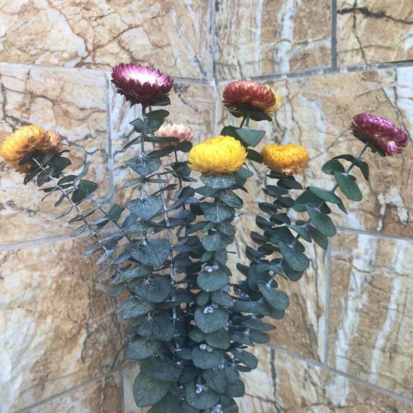 10pcs handmade forever roses flowers bouquet,real dried natural fresh preserved eucalyptus branches with dry flower heads
10pcs handmade forever roses flowers bouquet,real dried natural fresh preserved eucalyptus branches with dry flower heads
