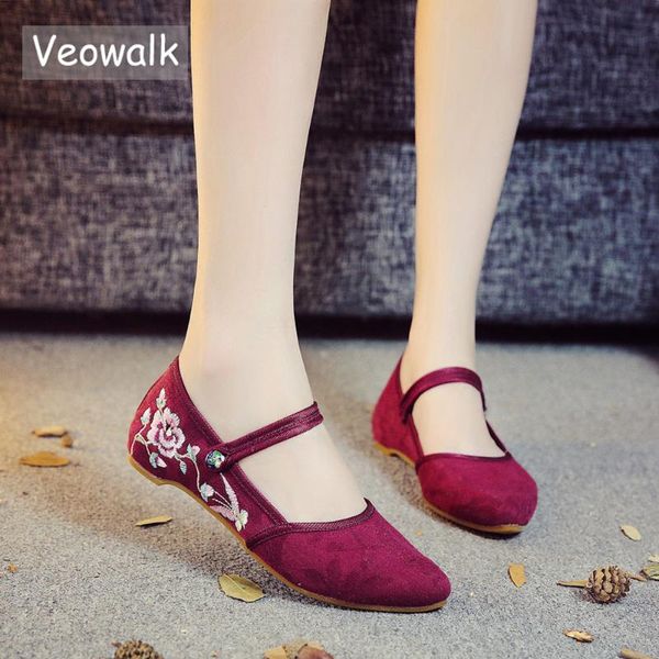 veowalk остроконечные toe женщины хлопок балетки китайский вышитые элегантные дамы casual soft ankle пряжки shoes zapatos mujer, Black
veowalk остроконечные toe женщины хлопок балетки китайский вышитые элегантные дамы casual soft ankle пряжки shoes zapatos mujer, Black